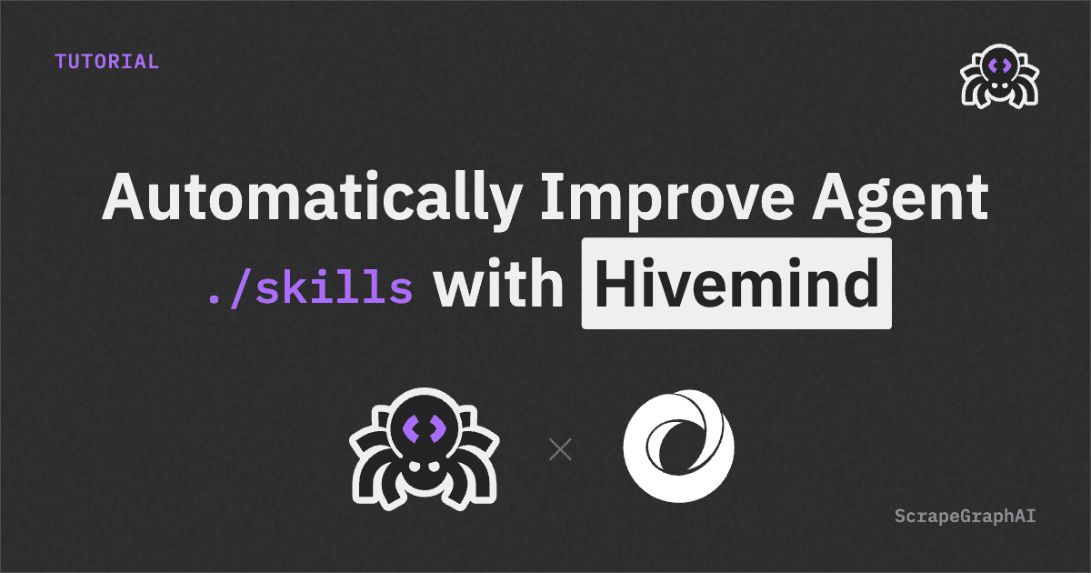 Hivemind Skills, Enriched: Turn Session Lessons into Full Playbooks with ScrapeGraphAI