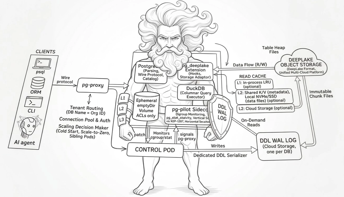 Spin up Postgres in a second: How We Built Serverless PG for Agents.